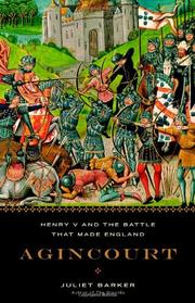 Cover art for AGINCOURT