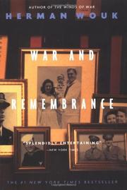 Cover art for WAR AND REMEMBRANCE