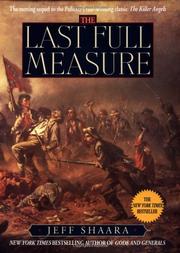 Book Cover for THE LAST FULL MEASURE