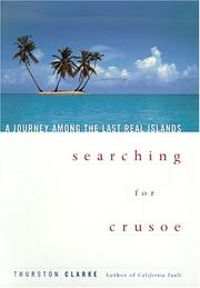 Cover art for SEARCHING FOR CRUSOE
