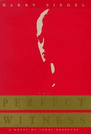 Cover art for THE PERFECT WITNESS