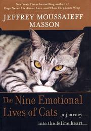 Cover art for THE NINE EMOTIONAL LIVES OF CATS