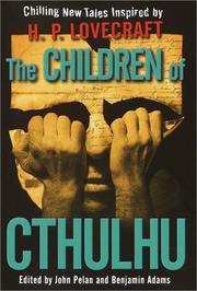 Cover art for THE CHILDREN OF CTHULHU
