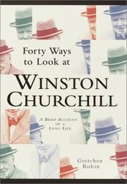 Book Cover for FORTY WAYS TO LOOK AT WINSTON CHURCHILL