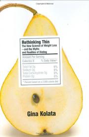 Cover art for RETHINKING THIN
