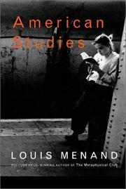 Book Cover for AMERICAN STUDIES