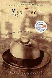 Cover art for THE CONFESSIONS OF MAX TIVOLI