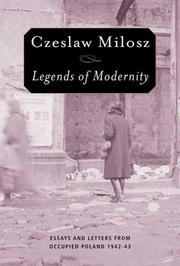 Book Cover for LEGENDS OF MODERNITY