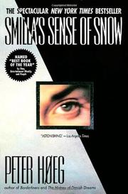 Cover art for SMILLA'S SENSE OF SNOW