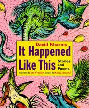 Book Cover for IT HAPPENED LIKE THIS