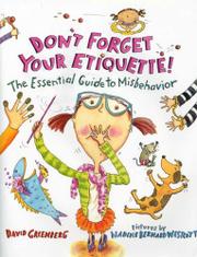 Cover art for DON’T FORGET YOUR ETIQUETTE!