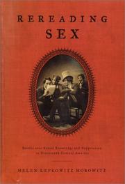Cover art for REREADING SEX
