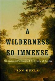 Cover art for A WILDERNESS SO IMMENSE