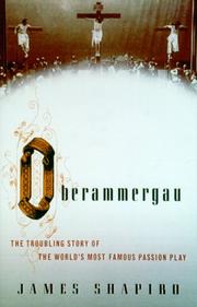 Cover art for OBERAMMERGAU