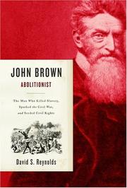 Book Cover for JOHN BROWN, ABOLITIONIST