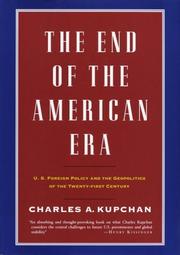 Book Cover for THE END OF THE AMERICAN ERA