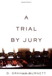 Book Cover for A TRIAL BY JURY