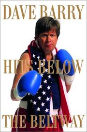 Cover art for DAVE BARRY HITS BELOW THE BELTWAY