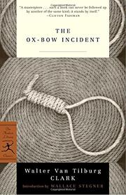 Book Cover for THE OX-BOW INCIDENT