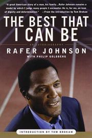 Book Cover for THE BEST THAT I CAN BE