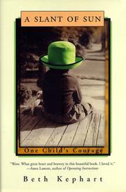 Cover art for A SLANT OF SUN