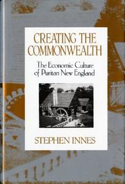 Book Cover for CREATING THE COMMONWEALTH