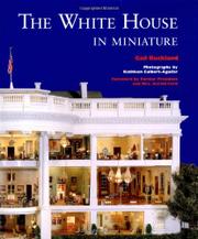 Cover art for THE WHITE HOUSE IN MINIATURE