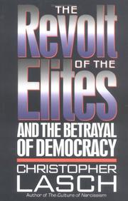 Cover art for THE REVOLT OF THE ELITES