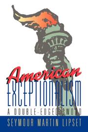 Book Cover for AMERICAN EXCEPTIONALISM