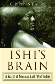 Cover art for ISHI’S BRAIN
