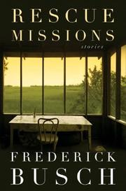 Cover art for RESCUE MISSIONS