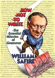 Cover art for HOW NOT TO WRITE