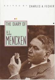 Cover art for THE DIARY OF H.L. MENCKEN