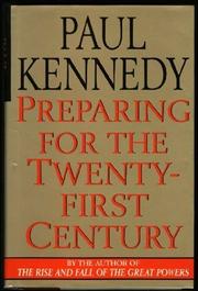 Cover art for PREPARING FOR THE TWENTY-FIRST CENTURY