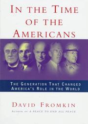 Cover art for IN THE TIME OF THE AMERICANS