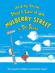 Book Cover for AND TO THINK THAT I SAW IT ON MULBERRY STREET