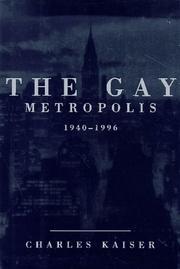 Cover art for THE GAY METROPOLIS, 1940-1996