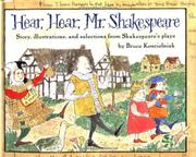 Cover art for HEAR, HEAR, MR. SHAKESPEARE