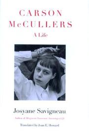 Cover art for CARSON McCULLERS