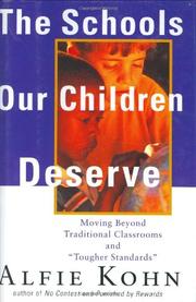 Book Cover for THE SCHOOLS OUR CHILDREN DESERVE