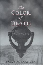 Cover art for THE COLOR OF DEATH
