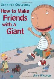 Book Cover for HOW TO MAKE FRIENDS WITH A GIANT