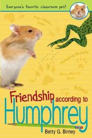 Cover art for FRIENDSHIP ACCORDING TO HUMPHREY