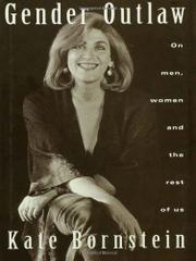 Cover art for GENDER OUTLAW