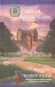 Cover art for DEATH AT GLAMIS CASTLE