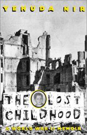 Cover art for THE LOST CHILDHOOD