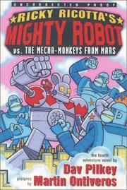 Cover art for RICKY RICOTTA’S MIGHTY ROBOT VS. THE MECHA-MONKEYS FROM MARS