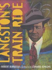 Cover art for LANGSTON’S TRAIN RIDE