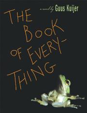 Cover art for THE BOOK OF EVERYTHING