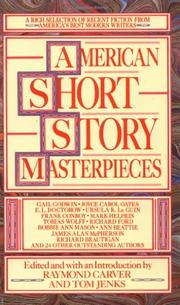 Cover art for AMERICAN SHORT STORY MASTERPIECES